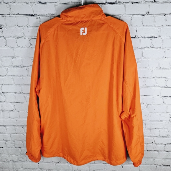 FOOTJOY | half zip pullover windbreaker lined golf jacket - Picture 3 of 8